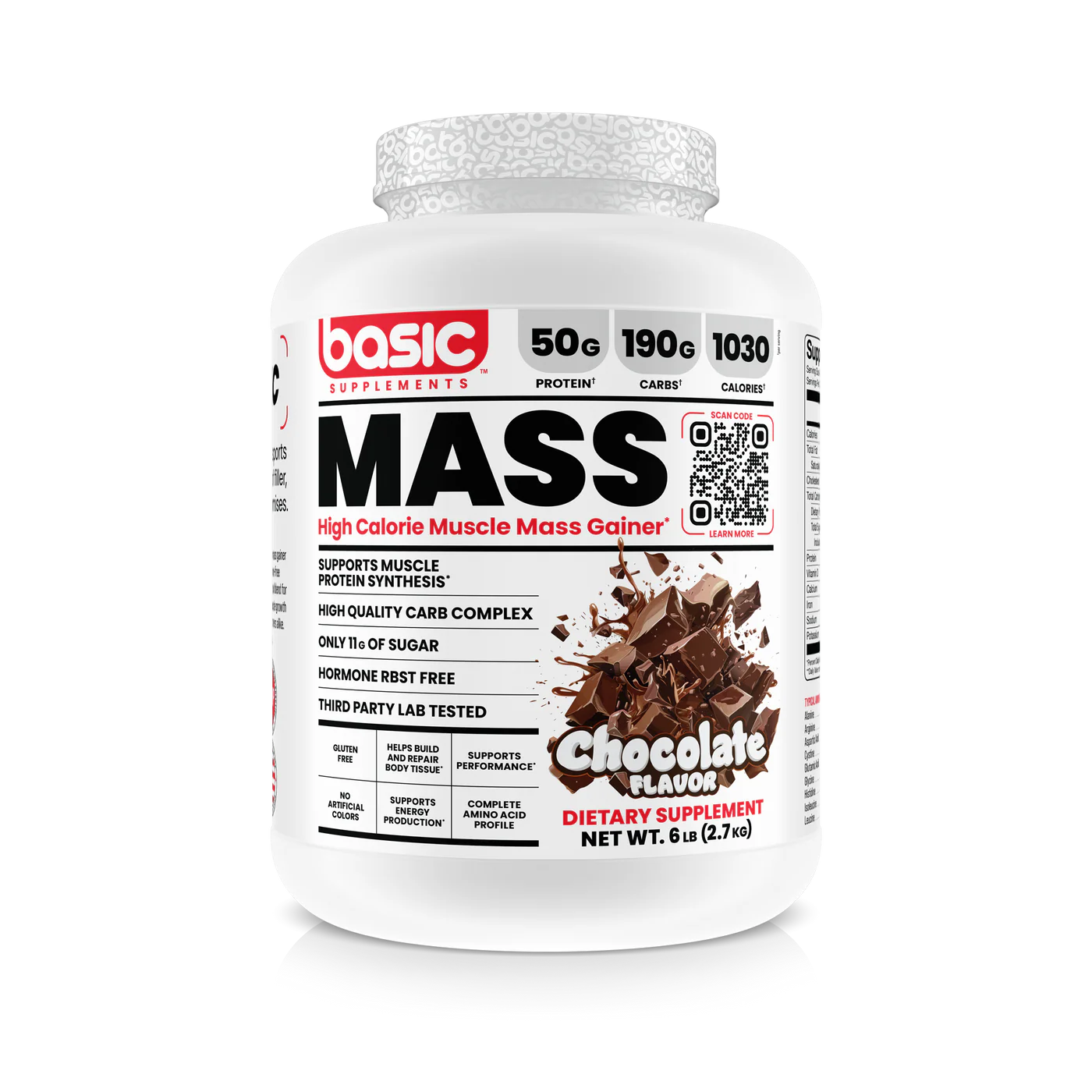BASIC MASS 6 LBS CHOCOLATE