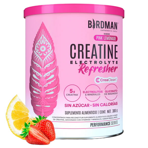 BIRDMAN CREATINE ELECTOLYTE REFRESHER 300G PINK LEMONADE