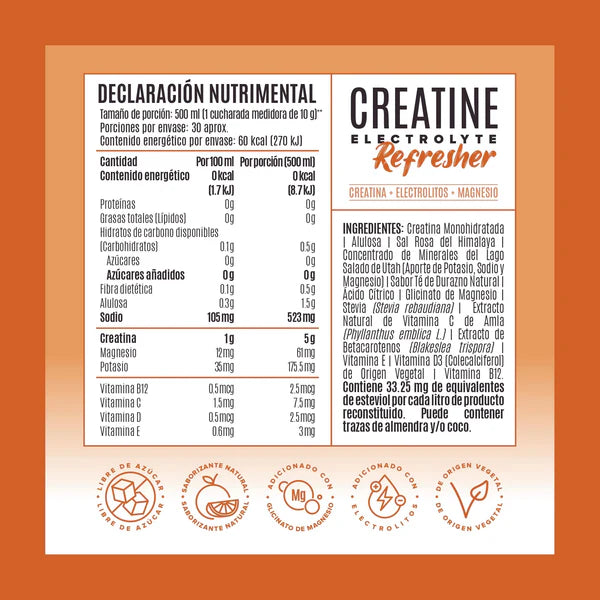 BIRDMAN CREATINE ELECTOLYTE REFRESHER 300G GOLDEN PEACH