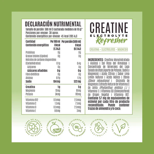 BIRDMAN CREATINE ELECTOLYTE REFRESHER 300G LEMON TWIST