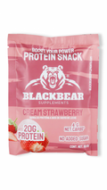 BLACKBEAR BARRA DE PROTEINA CAJA 10 PZ CREAM STRAWBERRY