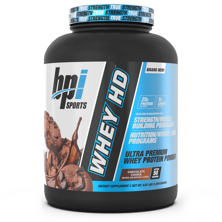 BPI WHEY-HD 4.1 LBS CHOCOLATE COOKIE