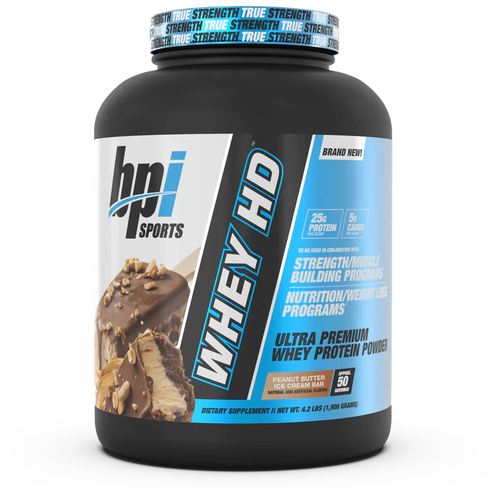 BPI WHEY-HD 4.1 LBS PEANUT BUTTER ICE CREAM