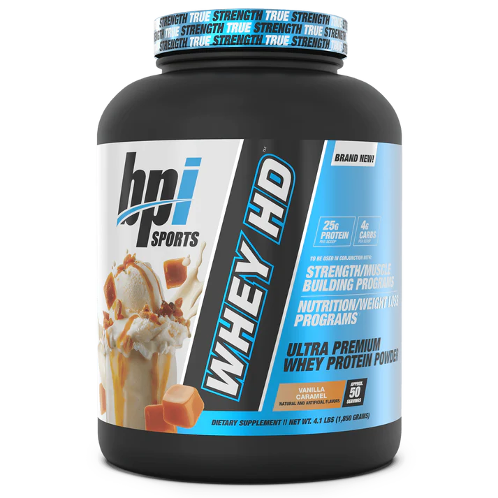 BPI WHEY-HD 4.1 LBS VAINILLA CARAMEL
