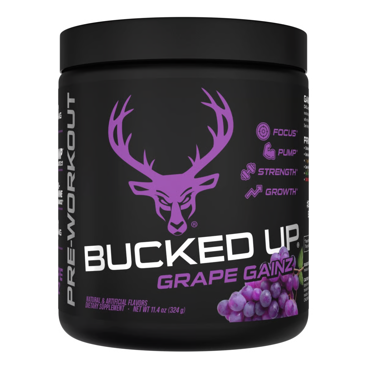 BUCKED UP PRE-WORKOUT 30 SERV GRAPE GAINZ