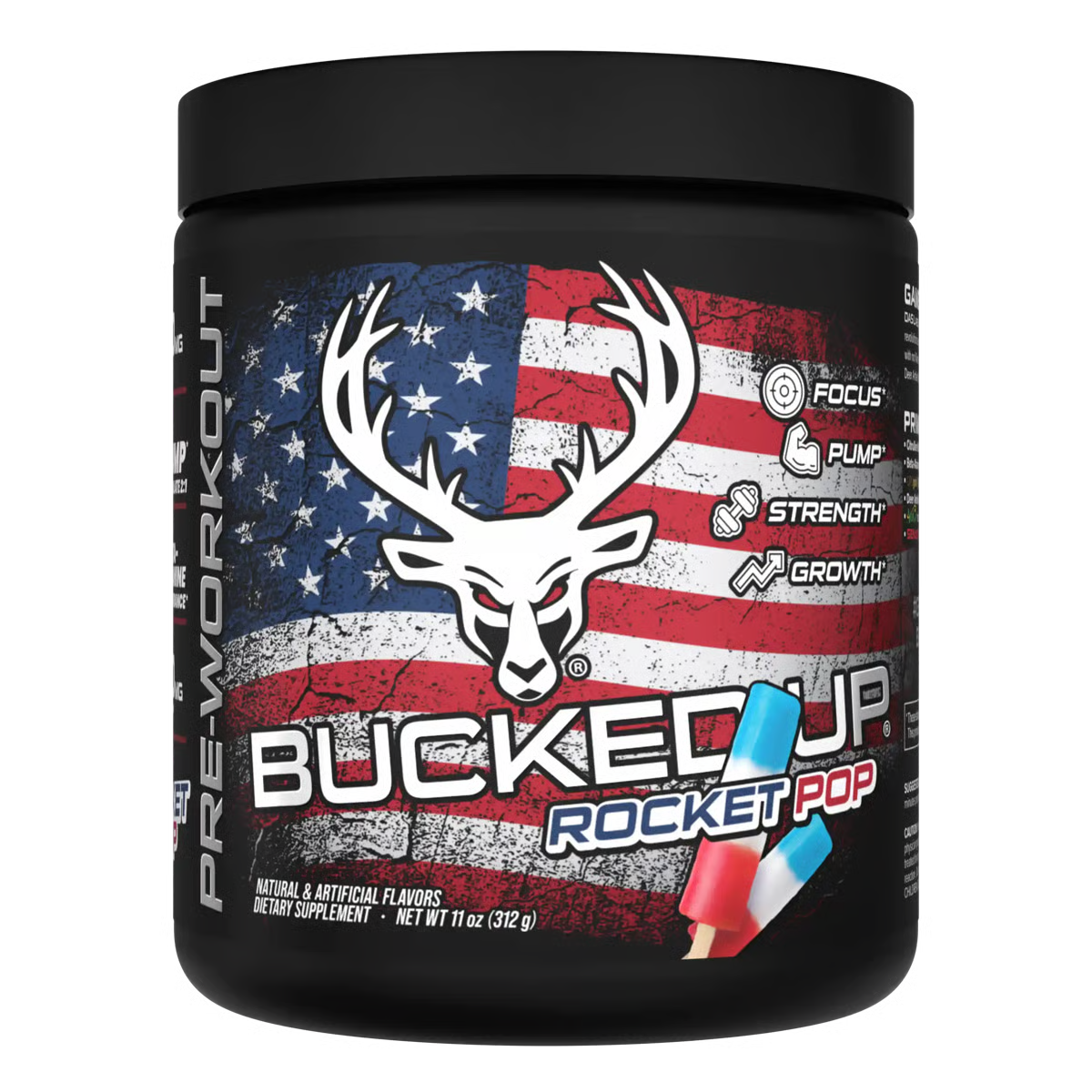 BUCKED UP PRE-WORKOUT 30 SERV ROCKET POP