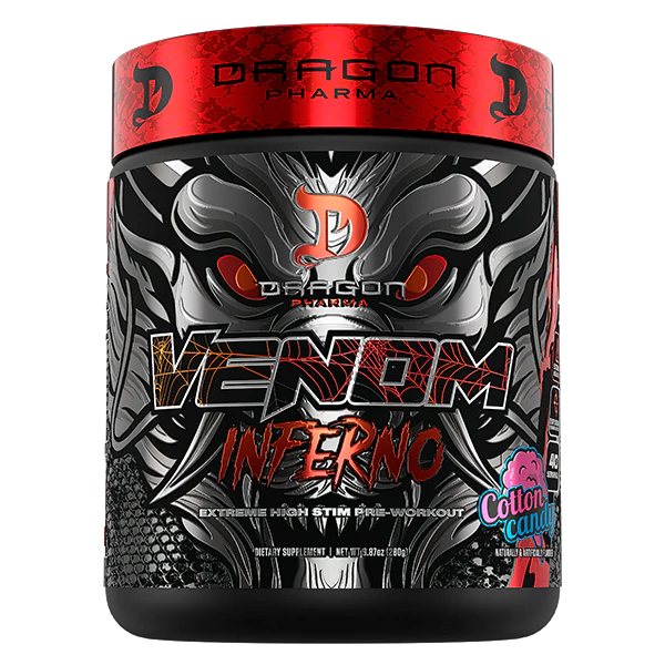 DRAGON VENOM INFERNO 40 SERV COTTON CANDY