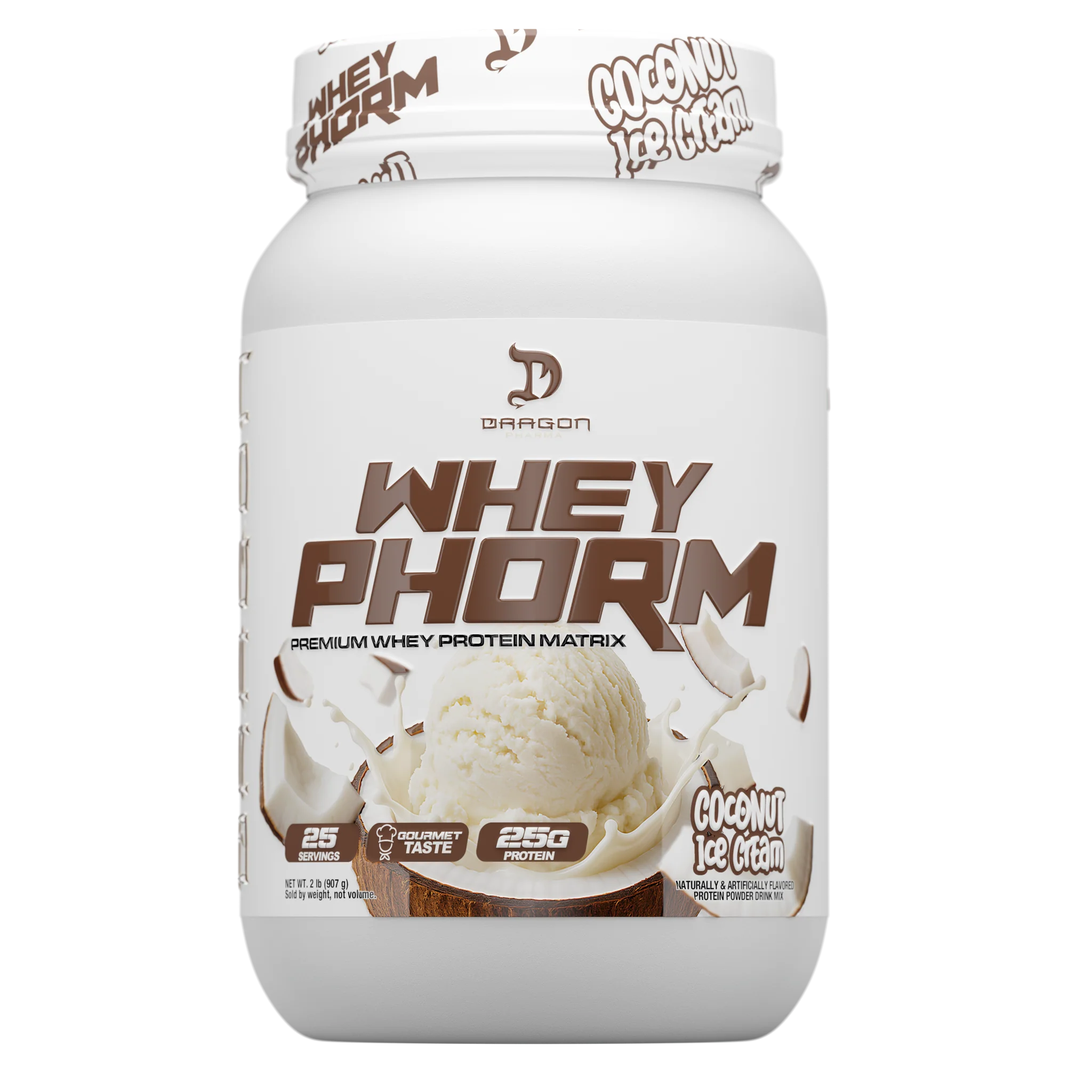 DRAGON WHEYPHORM 2 LBS COCONUT ICE CREAM