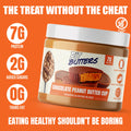 FIT BUTTERS CHOCOLATE PEANUT BUTTER CUP 454 GRS