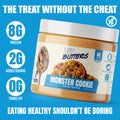 FIT BUTTERS MONSTER COOKIE PEANUT BUTTER 454 GRS