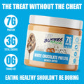 FIT BUTTERS NATURALS WHITE CHOCOLATE PRETZEL 454 GRS