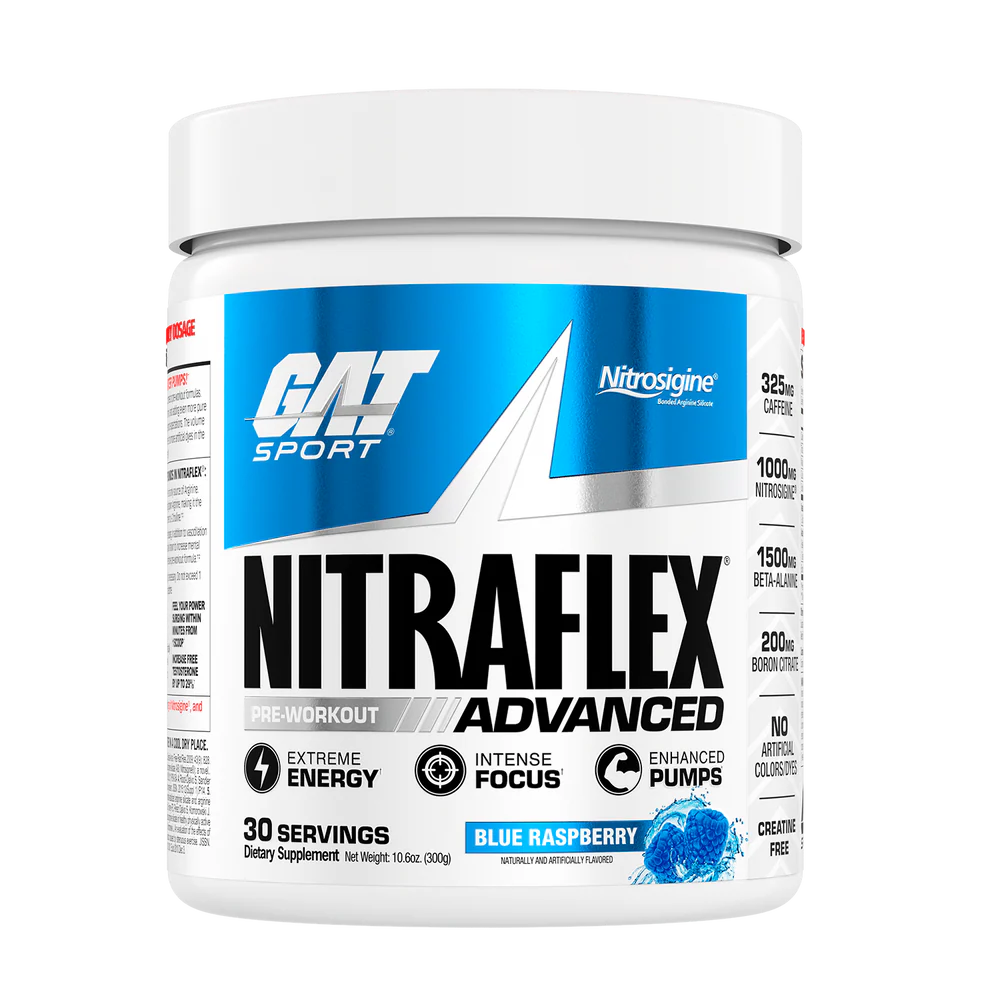 GA NITRAFLEX ADVANCED FORMULA 30 SERV BLUE RASPBERRY