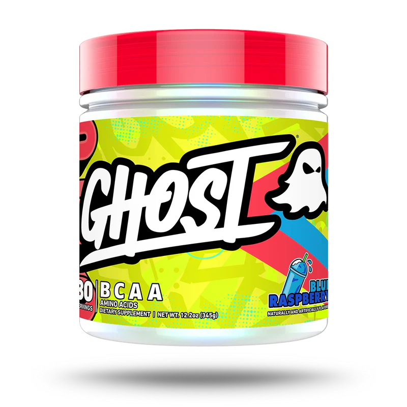 GHOST BCAA 30 SERV SOUR BLUE RASPBERRY