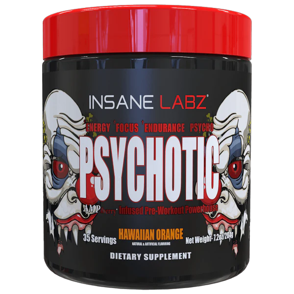 INS INSANE PSYCHOTIC 35 SERV HAWAIIAN ORANGE