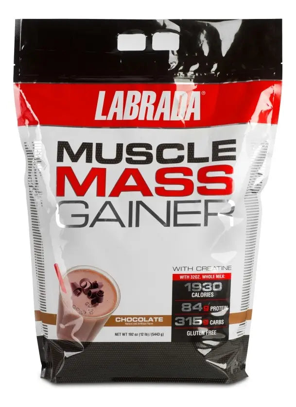 LA MUSCLE MASS GAINER 12 LBS CHOCOLATE