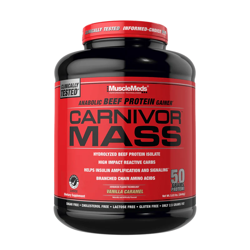 MMD CARNIVOR MASS 5.7 LBS VAINILLA CARAMEL
