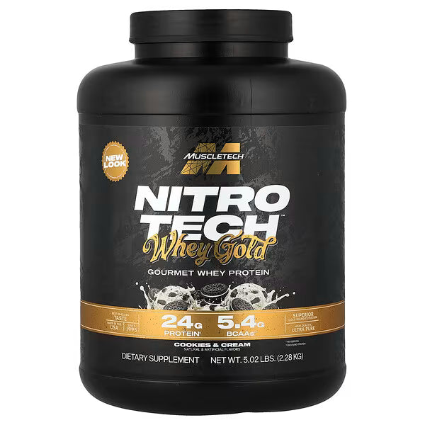 MT NITRO-TECH WHEY GOLD 5.03 LBS COOKIES & CREAM