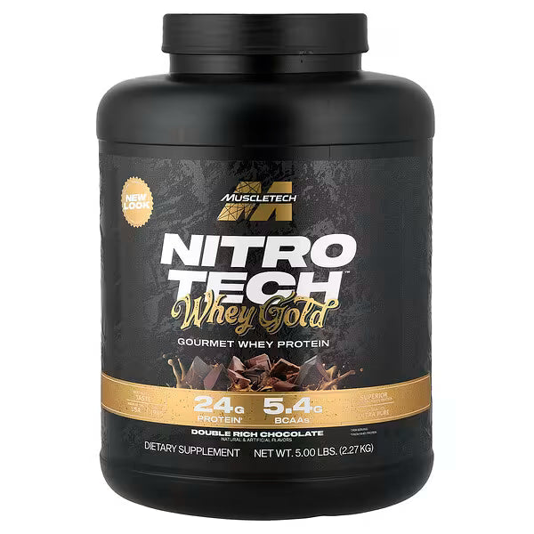 MT NITRO-TECH WHEY GOLD 5.03 LBS DOUBLE RICH CHOCOLATE