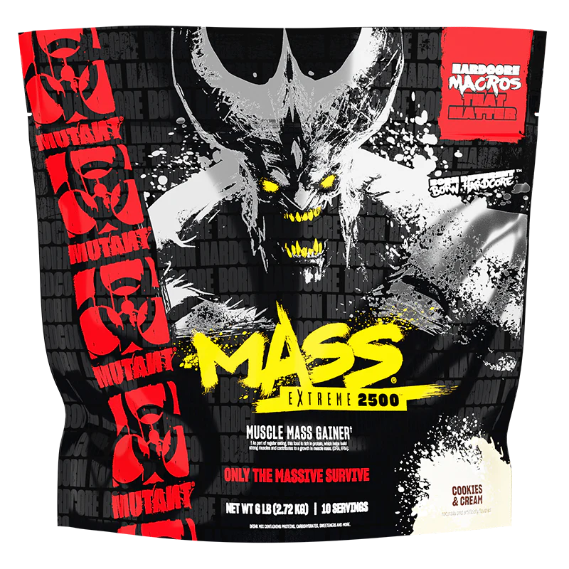 MUT MASS XXXTREME 2500 6 LBS VAINILLA ICE CREAM