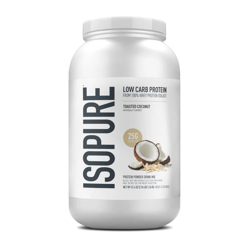 NB ISOPURE LOW CARB 3 LB TOASTED COCONUT