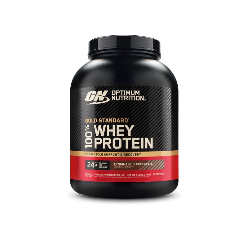 ON 100% WHEY GOLD STD 5 LBS EXTREME MILK CHOCOLATE