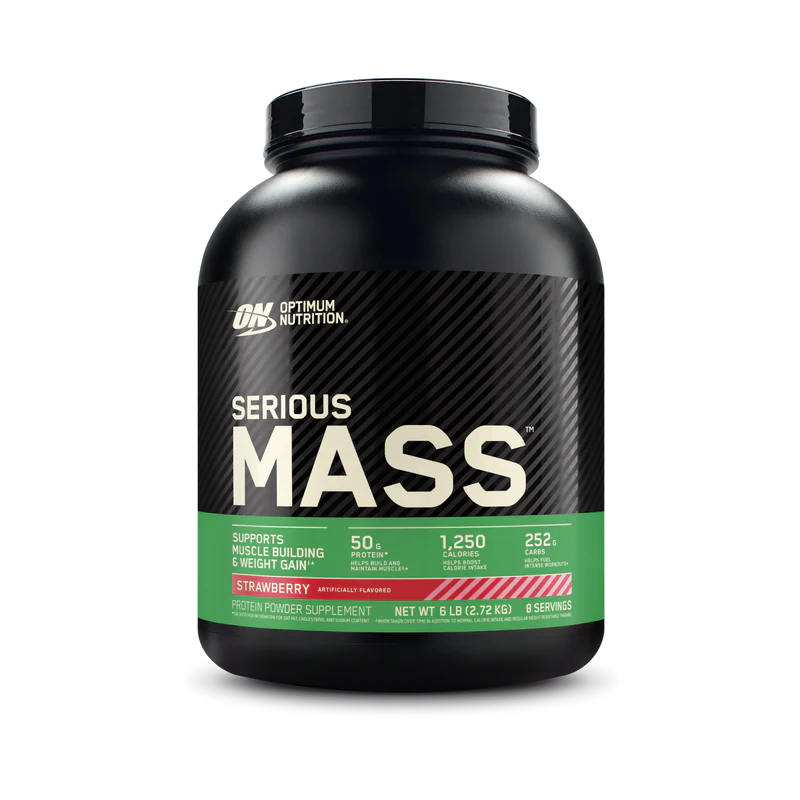 ON SERIOUS MASS 6 LBS STRAWBERRY