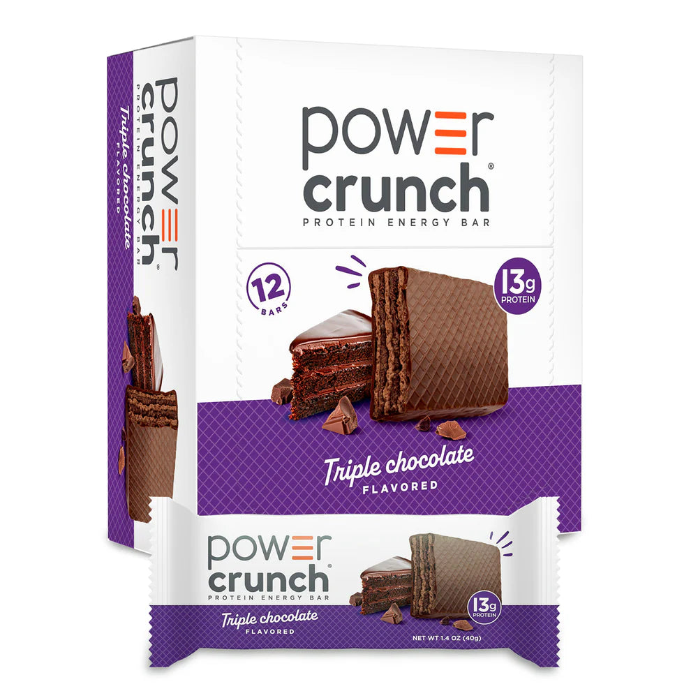 POWER CRUNCH 12 BAR TRIPLE CHOCOLATE
