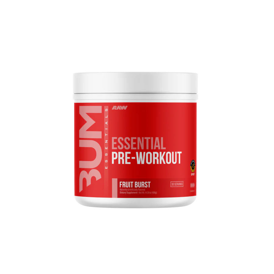 RAW CBUM ESSENTIAL PWO 30 SERV FRUIT BURST