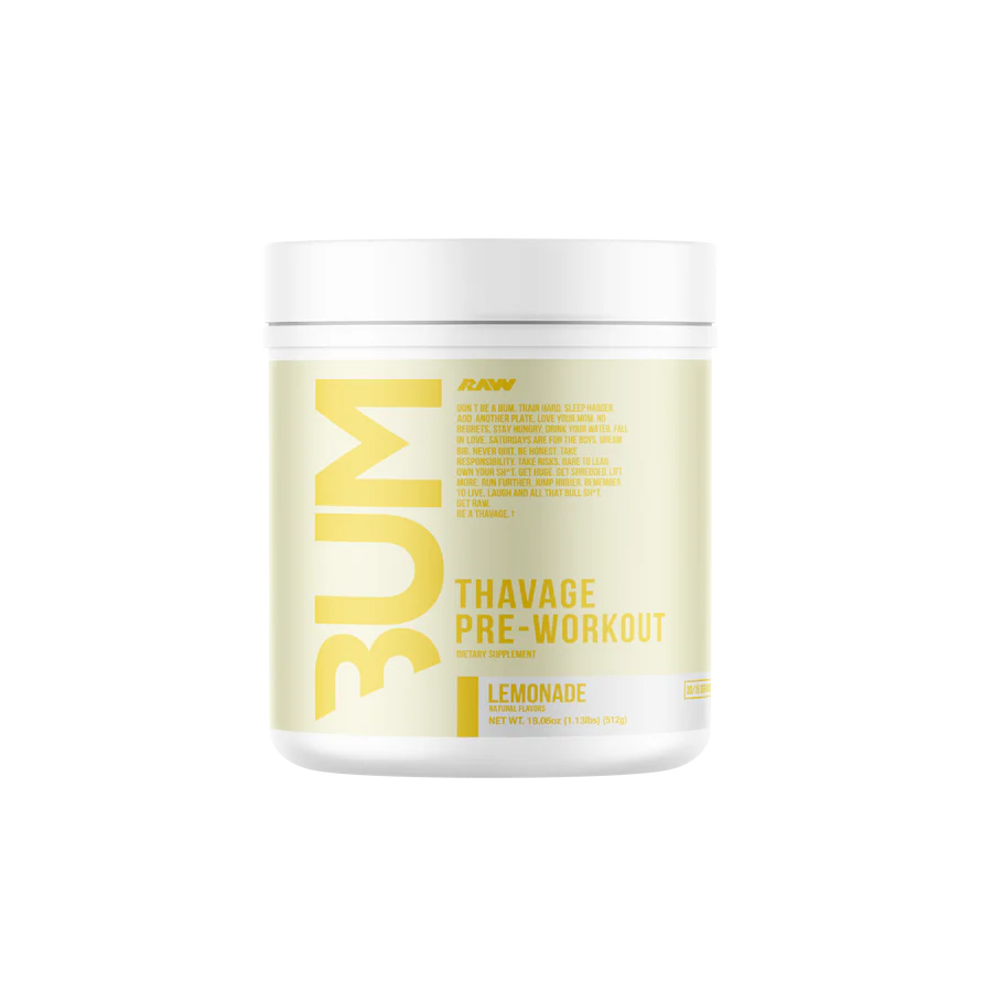 RAW CBUM THAVAGE PWO 40 SERV LEMONADE