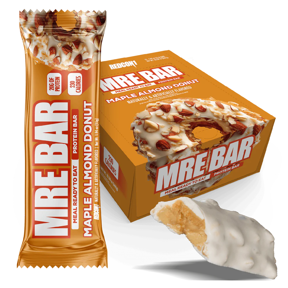REDCON1 MRE BAR 12 BARS MAPLE ALMOND DONUT
