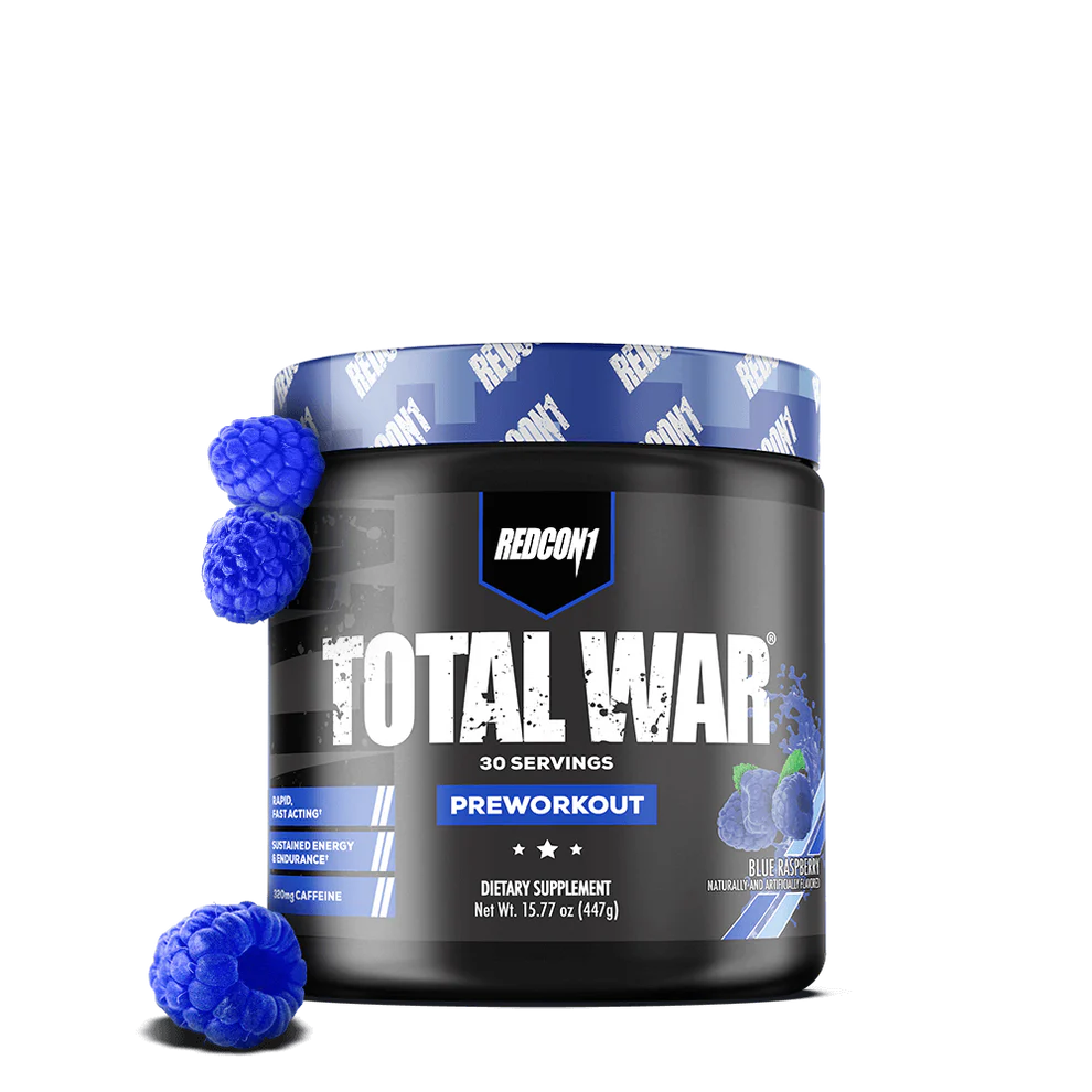 REDCON1 TOTAL WAR PRE-WORK 30 SERV BLUE RASPBERRY