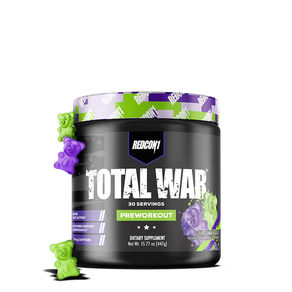 REDCON1 TOTAL WAR PRE-WORK 30 SERV SOUR GUMMY