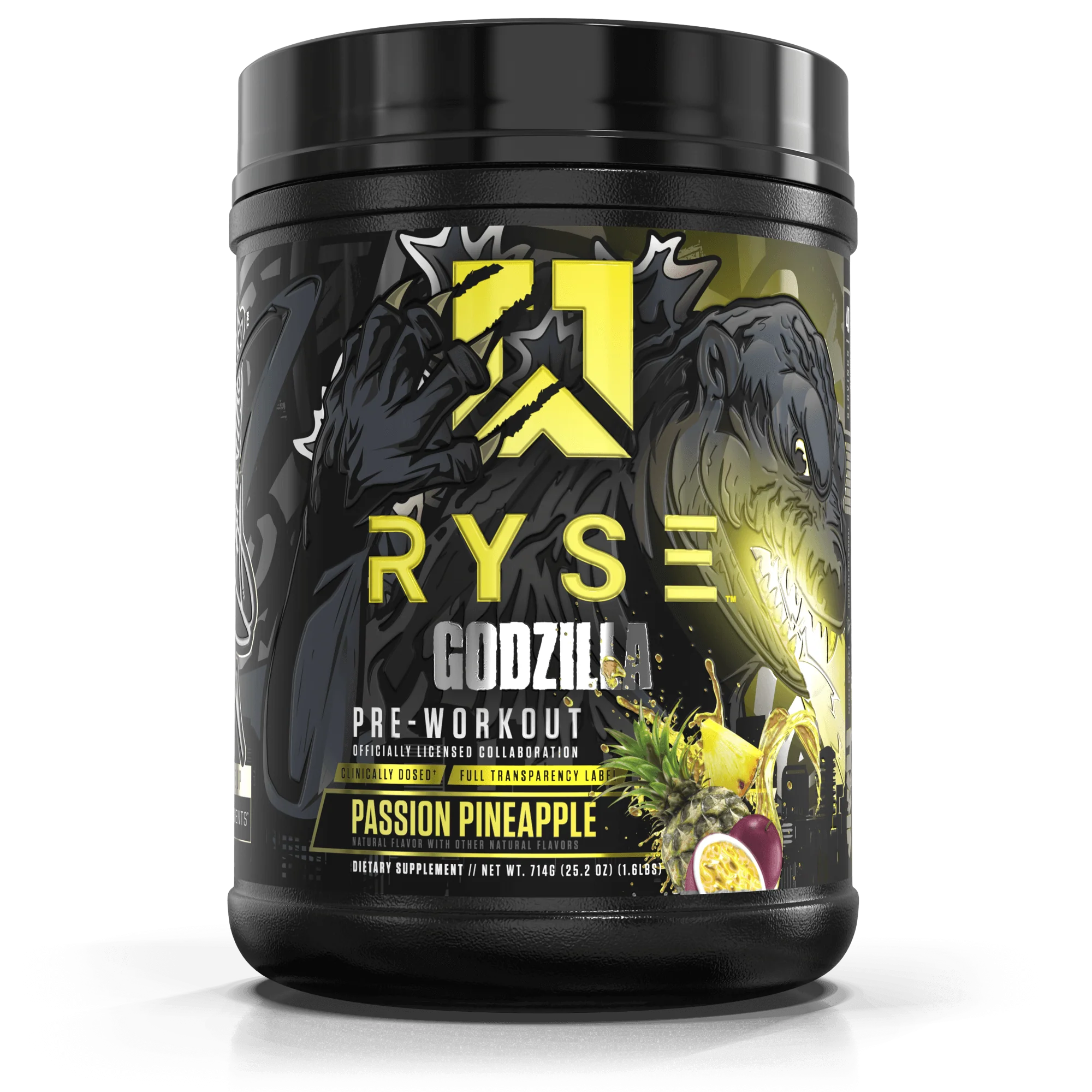 RYSE PWO GODZILLA 40 SERV PASSION PINEAPPLE