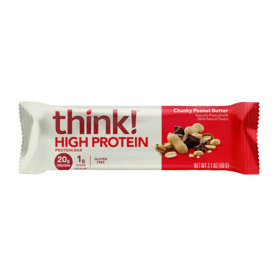 THINK! HIGH PROTEIN 10 BARS CHUNKY PEANUT BUTTER