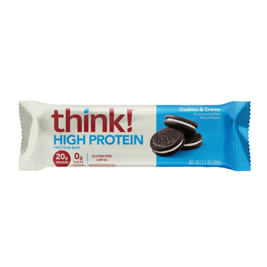 THINK! HIGH PROTEIN 10 BARS COOKIES & CREAM