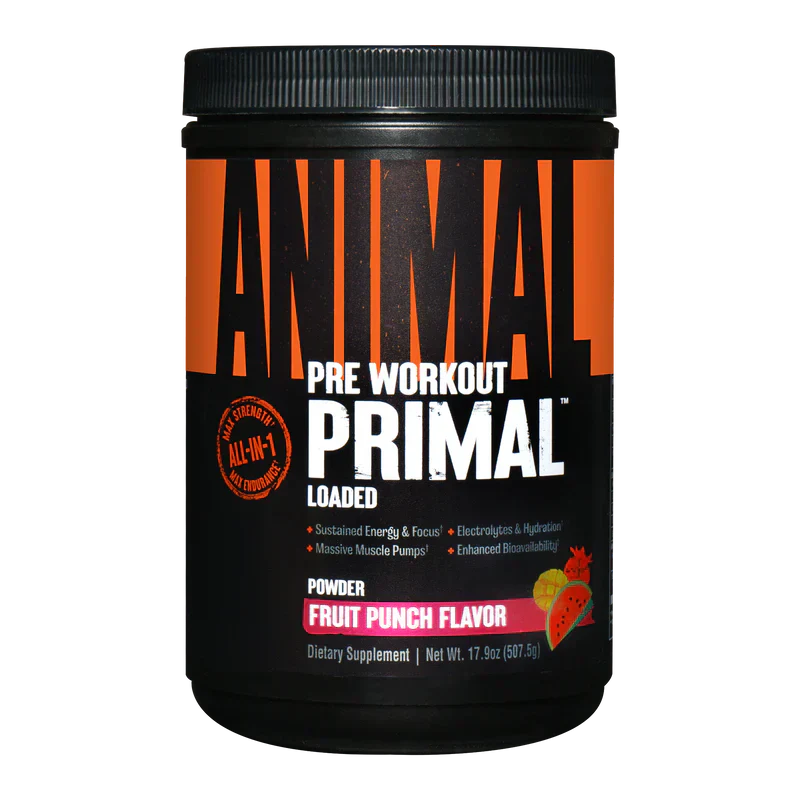 UNI ANIMAL PRIMAL POWDER 25 SERV FRUIT PUNCH